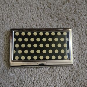 Polka Dot Card Holder